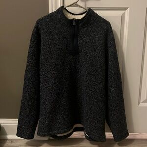 Orvis Sherpa Lined Fleece Sweater